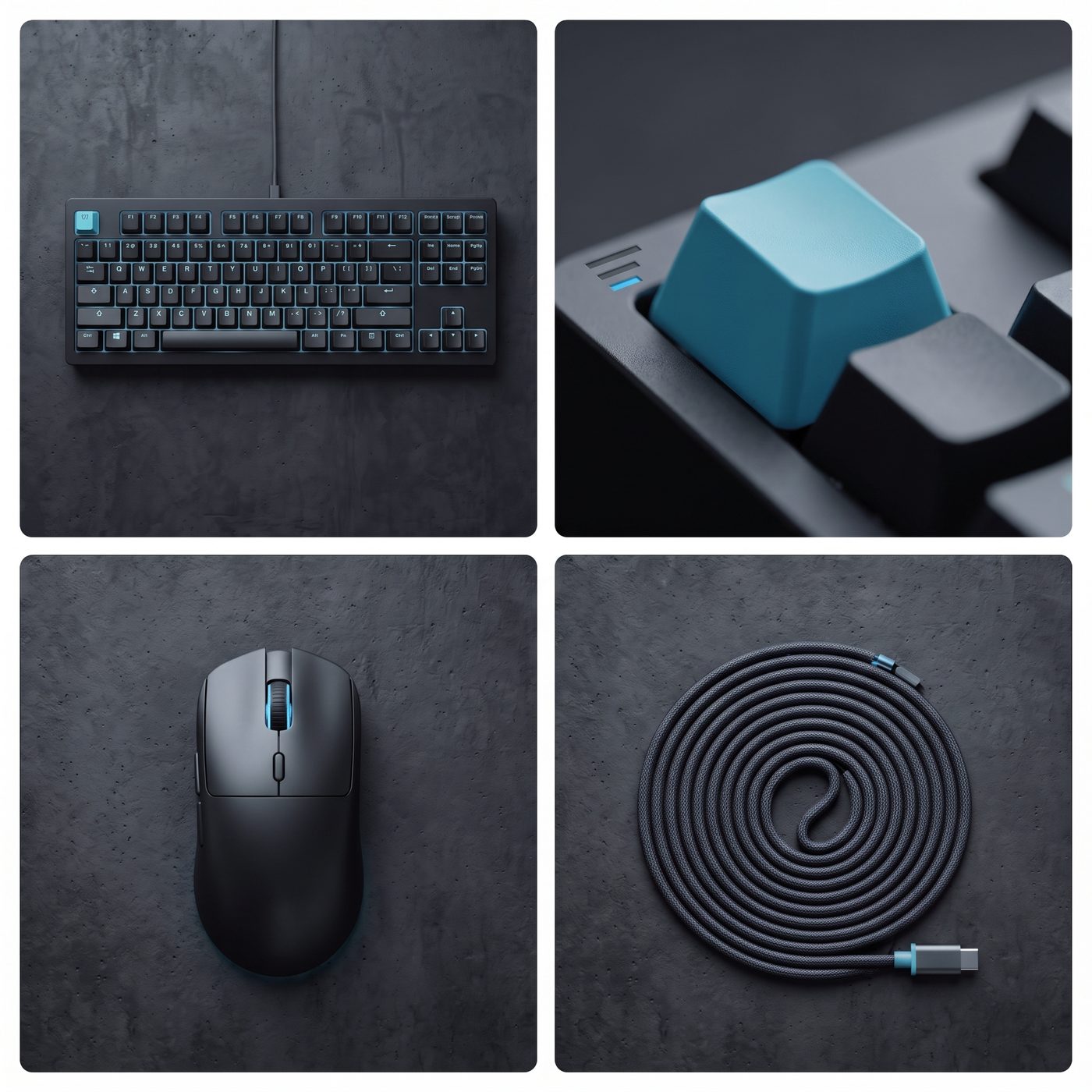 Tastatura, taster, miš i kabl iz serije 01